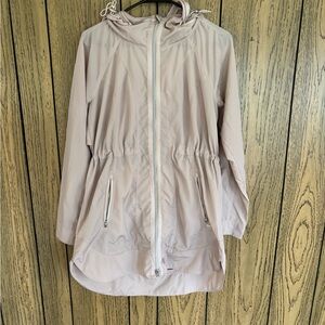 Athleta Beige Hooded Jacket